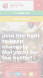 Mobile Screenshot of mdgop.org